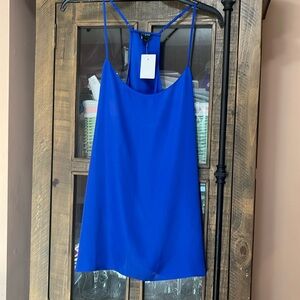 J. Crew - Blue - Razorback Blouse - Tank Style - Size 14